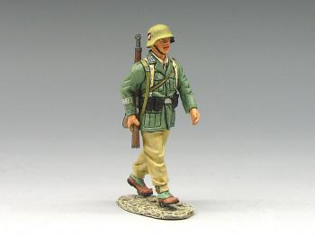 Image of Afrika Korps Marching Rifleman--single figure--RETIRED. - TWO AVAILABLE! 