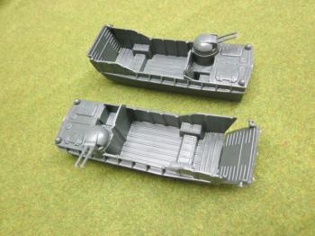 Landing Craft (LCVP) (Makes 2, gray) #15660