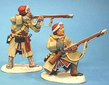 Image of British 27th Regiment of Foot--two figures--RETIRED.