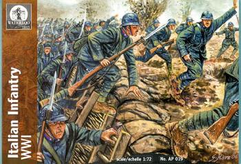 WWI Italian Infantry--48 figures in 12 poses WWI Italian Infantry--48 figures in 12 poses #15841