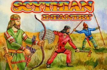 Scythians Infantry VII-II BC--48 figures in 12 poses #15842