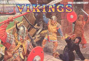 Sea Warriors - Vikings VIII-XI Century--46 figures in 23 poses #15902
