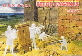 Medieval Siege Engines - Part 2--1/Terebra, 4/Mantlets & 1/Crane #15968
