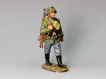 Image of Marching Waffen SS Trooper--single figure--RETIRED.