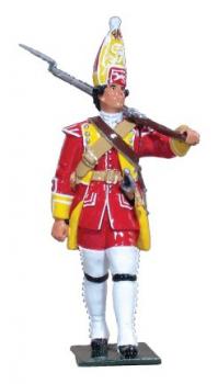 British Private, 44th Regiment of Foot, 1753-1763--single figure--RETIRED--LAST ONE!! #0