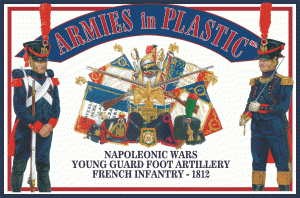 Young Guard Foot Artillary French Infantry - 1812 - 20 in 10 poses #1783