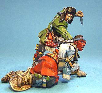 Roger's Rangers Scalping Set--two figures--RETIRED--LAST ONE!! Roger's Rangers Scalping Set--two figures--RETIRED--LAST ONE!! #16314