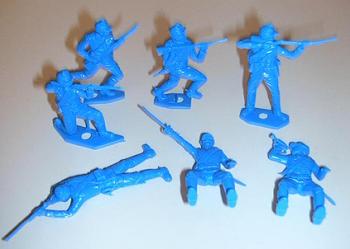US Cavalry (30 pcs - blue) US Cavalry (30 pcs - blue) #16333