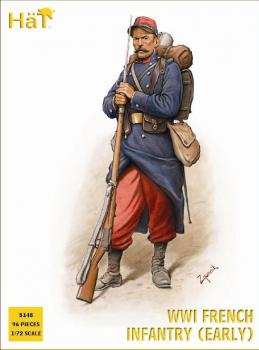 WWI French Infantry (1914) - 96 Figures WWI French Infantry (1914) - 96 Figures #16485