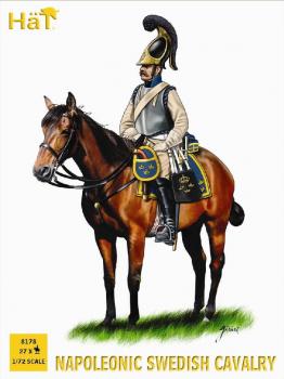 Napoleonic Swedish Cavalry--27 Mounted Figures #0