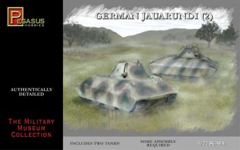 Jaguarundi (2 tanks)--1:72 scale model tank kit Jaguarundi (2 tanks)--1:72 scale model tank kit #16518