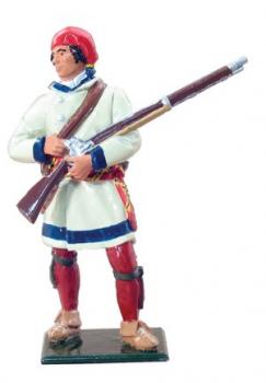 French Canadian Militia in Capote, 1755-1763--single figure--RETIRED--LAST ONE!! French Canadian Militia in Capote, 1755-1763--single figure--RETIRED--LAST ONE!! #16675