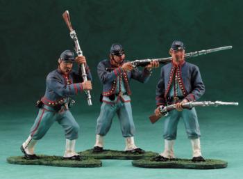 Regiments--72nd Pennsylvania Zouaves--three figures--RETIRED--LAST TWO!! Regiments--72nd Pennsylvania Zouaves--three figures--RETIRED--LAST TWO!! #1862