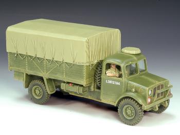 British Bedford OYD Truck with Driver--RETIRED. - ONE AVAILABLE! #17154