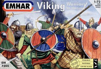 Viking Warriors--1:72nd scale unpainted plastic figures Viking Warriors--1:72nd scale unpainted plastic figures #17277