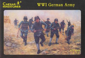 WWI German Army--45 figures in 12 poses--TWO IN STOCK. #6