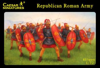 Image of Republican Roman Army--41 Figures in 11 poses--THREE IN STOCK.