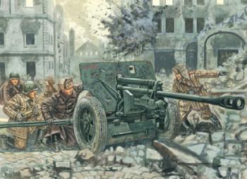WWII Russian ZIS 3 Anti-Tank Gun--12 figures in 6 poses & 2 guns WWII Russian ZIS 3 Anti-Tank Gun--12 figures in 6 poses & 2 guns #17423