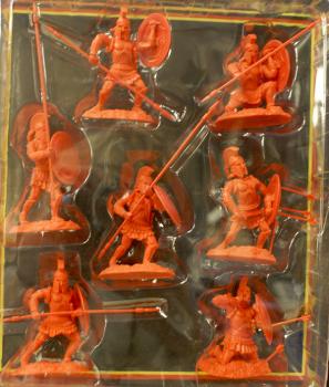 Image of 300 Spartans, Set #2, RED--seven figures--RETIRED--LAST ONE!!