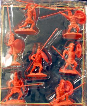 Image of 300 Spartans, Set #7, RED--seven figures--RETIRED--LAST ONE!!