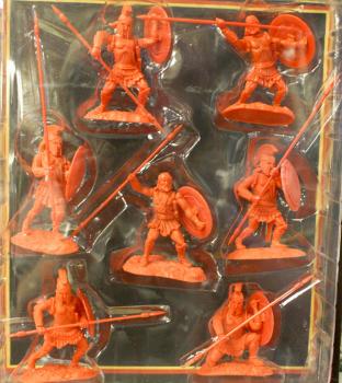 Image of 300 Spartans, Set #9, RED--seven figures--RETIRED--LAST ONE!!