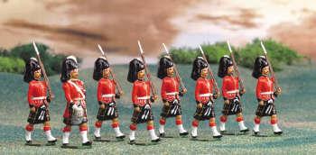 The Cameron Highlanders, Marching with Officer--eight figures--RETIRED--LAST ONE!! The Cameron Highlanders, Marching with Officer--eight figures--RETIRED--LAST ONE!! #1931