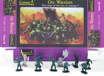 Image of Orc Warriors--35 Plus figures--ONE IN STOCK.