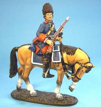 Image of French Corps de Cavalerie--single mounted figure--RETIRED--LAST ONE!