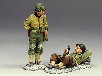 Image of Takin it Easy--two figures--RETIRED. - ONE AVAILABLE! 