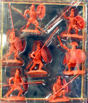 Image of 300 Spartans, Set #3, Silver--seven figures--RETIRED--LAST ONE!!