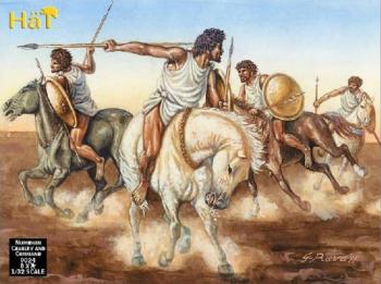 Punic War Numidian Cavalry--8 mounted figures Punic War Numidian Cavalry--8 mounted figures #17893