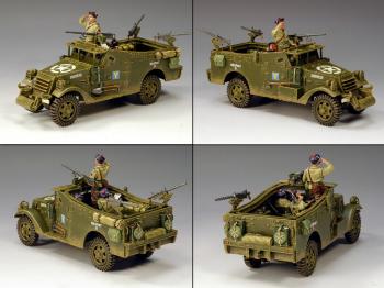 Image of Free French White Scout Car--RETIRED--LAST ONE!! #17962