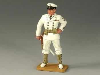 Image of USN Chief Petty Officer--single figure--RETIRED. - ONE AVAILABLE! 