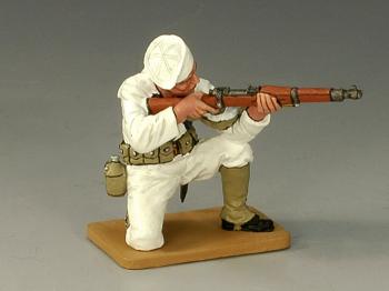 USN Sailor Kneeling Firing Rifle--single figure--RETIRED--LAST ONE!! #4