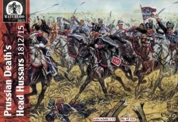 Napoleonic Prussian Death's Head Hussars--14 figures in 7poses & 14 horses in 5 horse poses--ONE IN STOCK. Napoleonic Prussian Death's Head Hussars--14 figures in 7poses & 14 horses in 5 horse poses--ONE IN STOCK. #18013