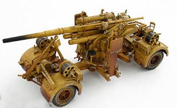 German 88mm Flak Gun Normandy, 1944 D-Day--RETIRED. - ONE AVAILABLE!  #18043