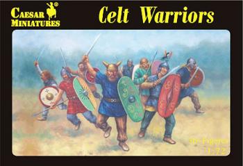 Image of Celt Warriors--37 figures in 12 poses--1:72 scale--THREE IN STOCK.