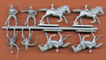 Napoleonic Austrian Cuirassiers--12 mounted figures -- AWAITING RESTOCK. Napoleonic Austrian Cuirassiers--12 mounted figures -- AWAITING RESTOCK. #2010