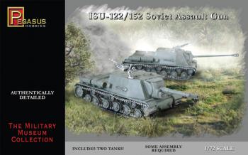 Russian ISU122/152 Soviet Assault Gun Tanks(2 tanks)--1:72 scale model tank kit Russian ISU122/152 Soviet Assault Gun Tanks(2 tanks)--1:72 scale model tank kit #18246