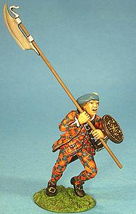 Highlander Charging (with Lochaber Axe)--single figure--RETIRED--LAST ONE!! #18269