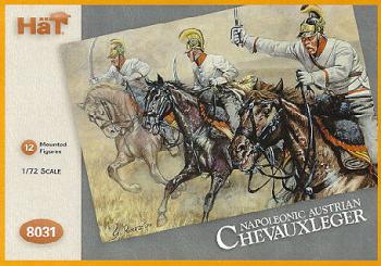Napoleonic Austrian Chevauxleger--12 mounted figures Napoleonic Austrian Chevauxleger--12 mounted figures #2026