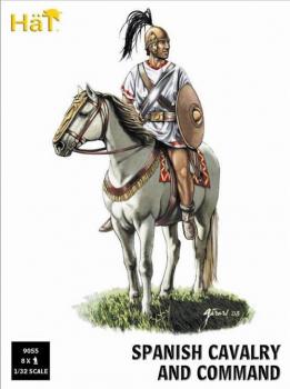Ancients Spanish Cavalry & Command--8 in 4 poses Ancients Spanish Cavalry & Command--8 in 4 poses #18332