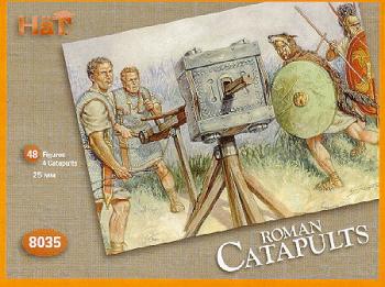 1/72 Roman Catapults (four catapults with 48 Figures) 1/72 Roman Catapults (four catapults with 48 Figures) #2030