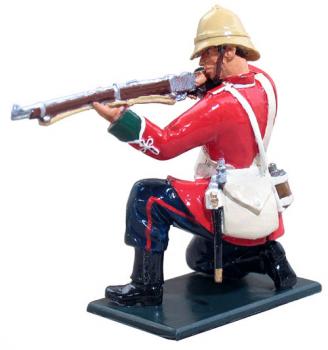 British 24th Foot Kneeling Firing--single figure--RETIRED--LAST THREE!! British 24th Foot Kneeling Firing--single figure--RETIRED--LAST THREE!! #18445