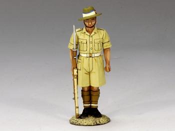 Standing at Attention Gurkha Soldier--single figure--RETIRED. - ONE AVAILABLE!  #18528