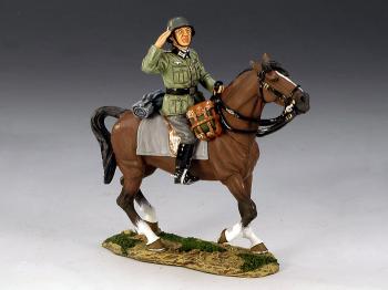 Wehrmacht Mounted Officer--single mounted figure--RETIRED. - LAST ONE!  #18535