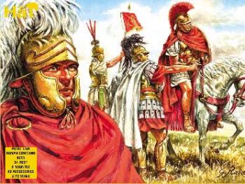 Roman Command--24 foot, 8 mounted, 68 accessories #2046