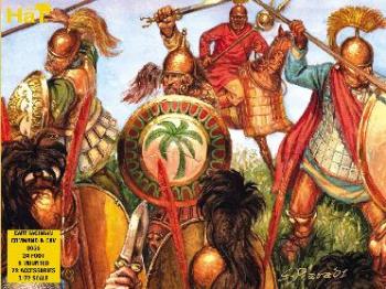 Carthaginian Command and Cavalry--24 foot, 12 mounted, 72 accessories Carthaginian Command and Cavalry--24 foot, 12 mounted, 72 accessories #2051