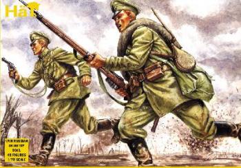 WWI Russian Infantry, 1914--48 figures WWI Russian Infantry, 1914--48 figures #2056
