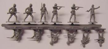 WWI Ottoman/Turkish Infantry--48 figures. WWI Ottoman/Turkish Infantry--48 figures. #2062